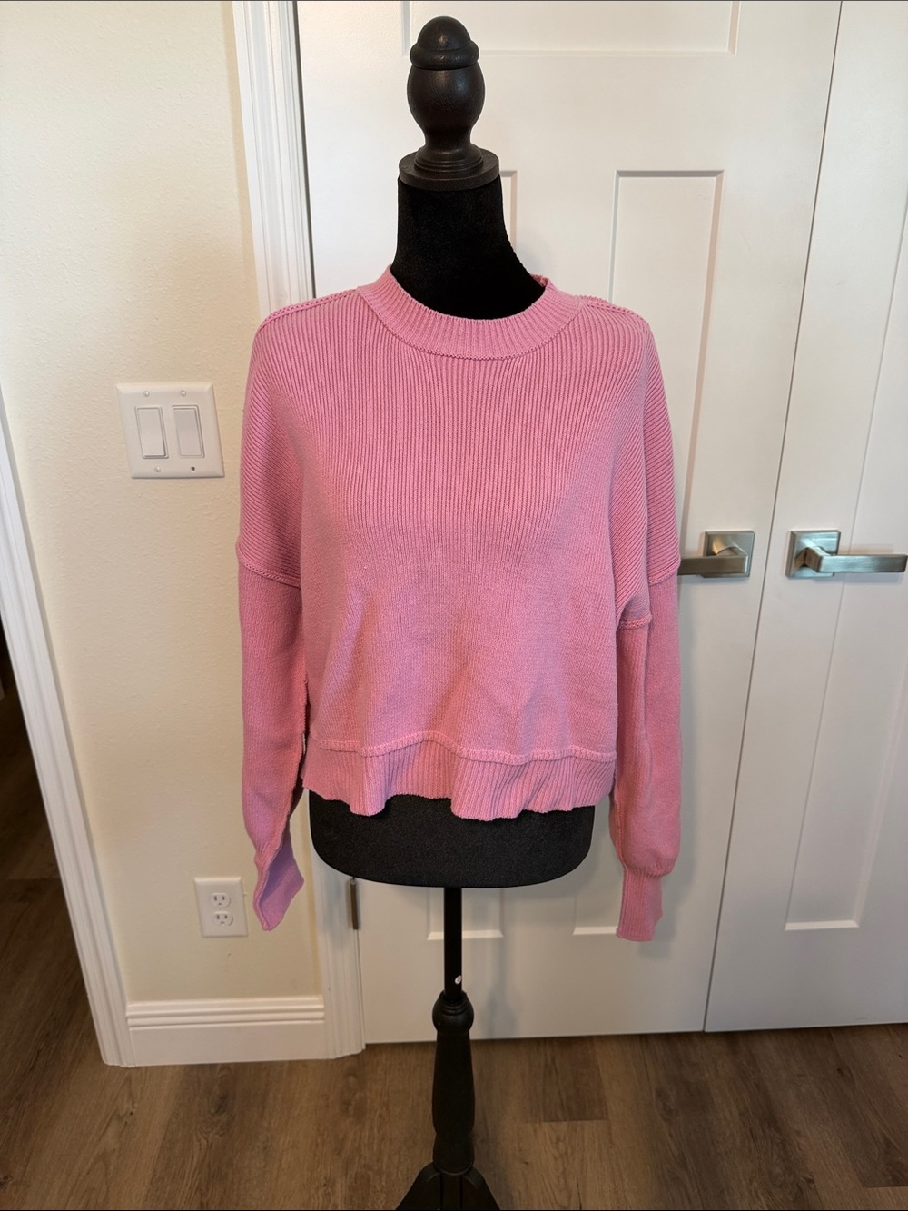 By Together Soft Pink Crewneck Sweater